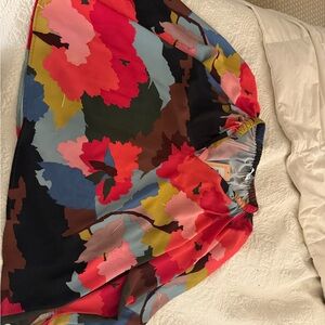 Colorful Floral Skirt